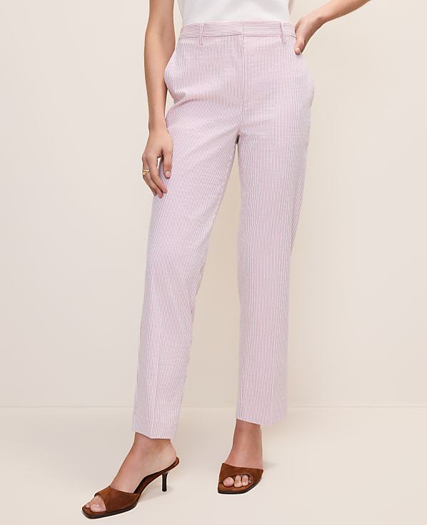 The Ankle Pant in Seersucker