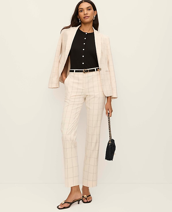 The Hutton Blazer in Windowpane