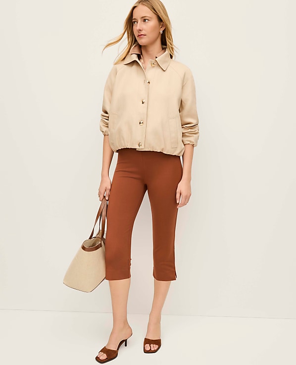 Petite Bubble Collared Jacket