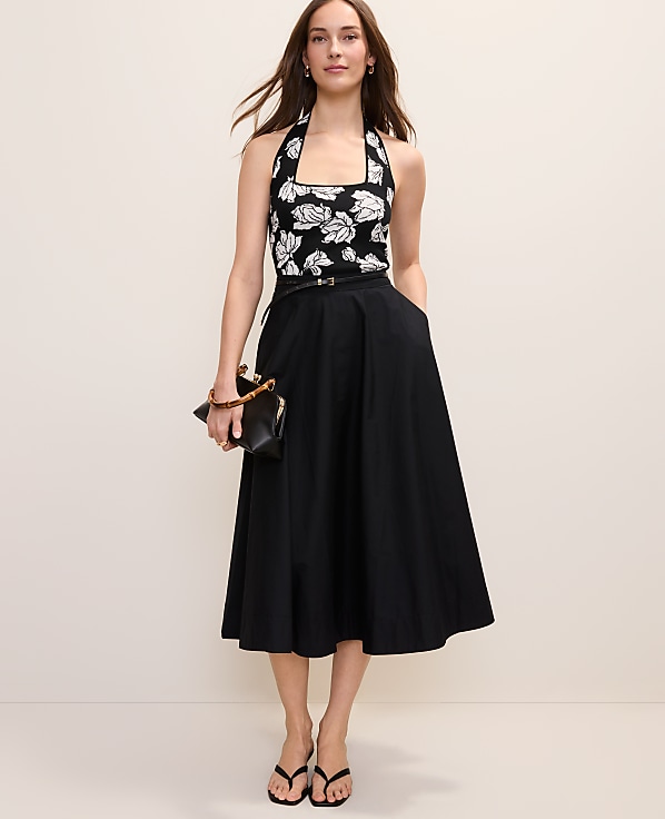 Full Midi Skirt