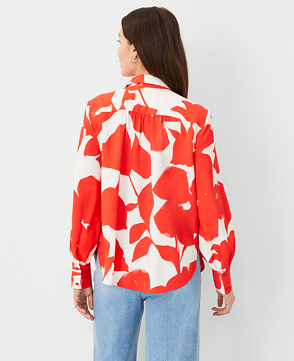 Floral Button Down Shirt