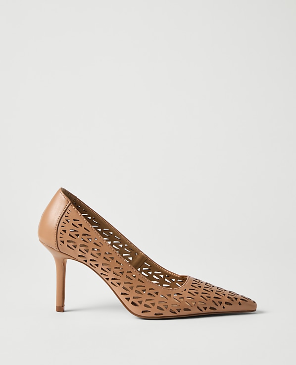 Pointy Toe Perforated Pump