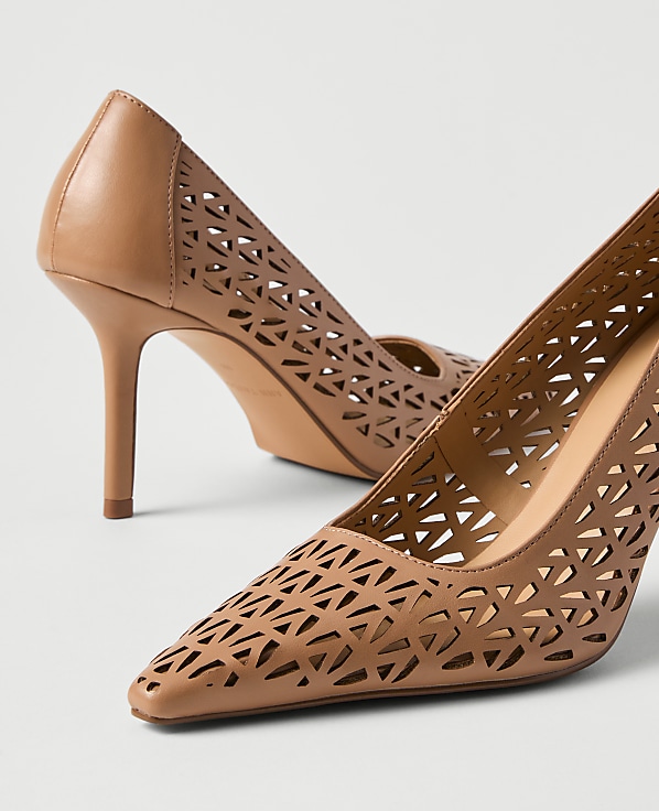 Pointy Toe Perforated Pump