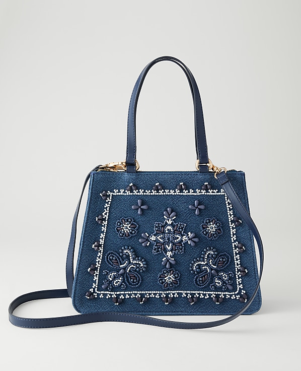 Beaded Crossbody Bag