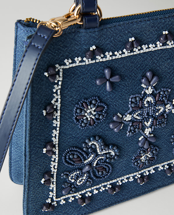 Beaded Crossbody Bag