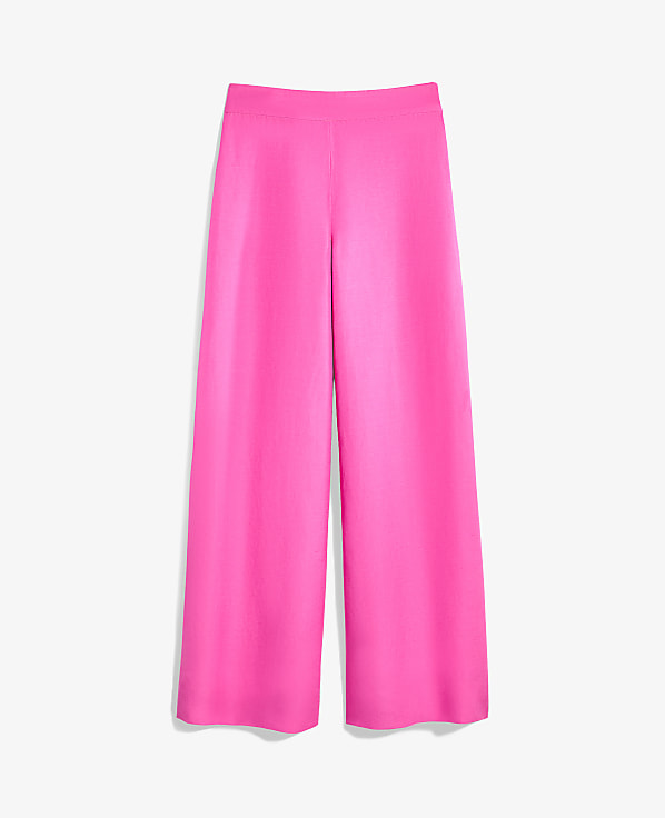 The Statement Palazzo Pant in Linen Blend