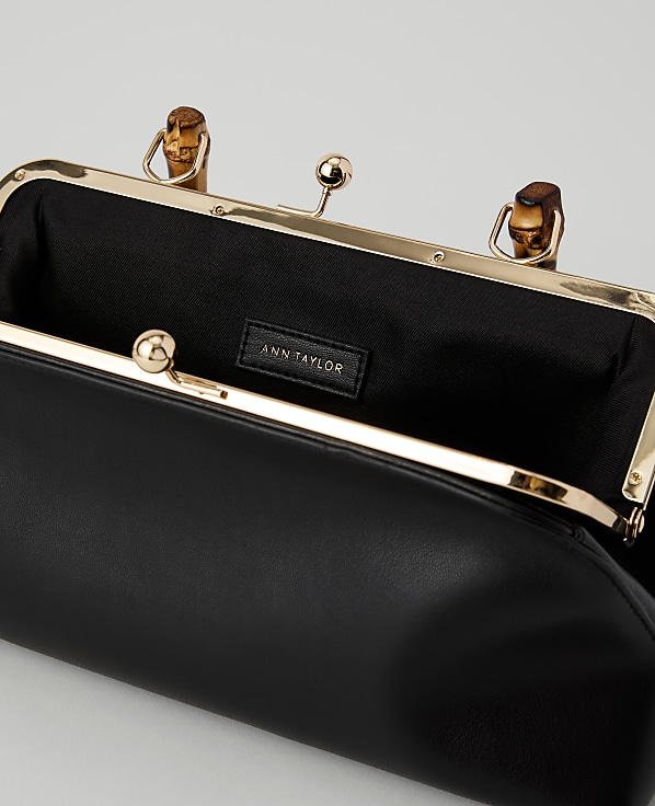 Bamboo Top Handle Bag