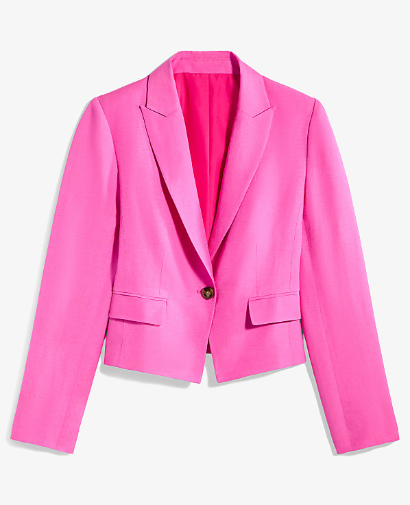 The Modern Newbury Blazer in Linen Blend