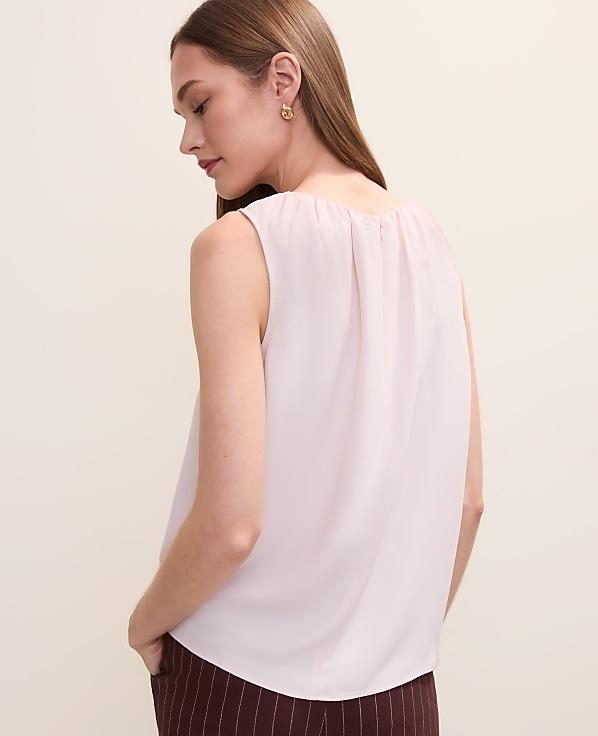 Shirred Tank Top