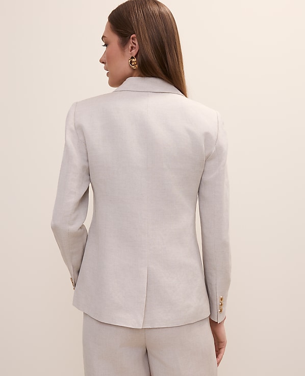 The Hutton Blazer in Linen Blend