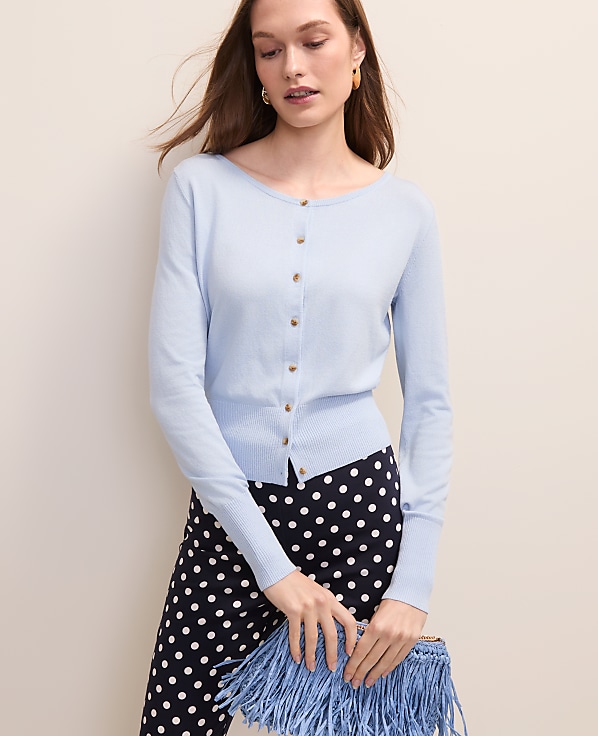 Scoop Neck Cardigan
