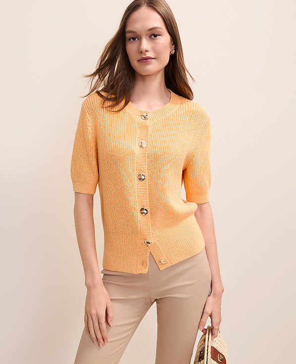 Elbow Sleeve Cardigan