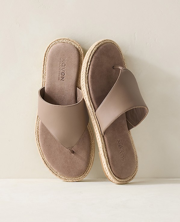 Haven Well Within Leather Espadrille Sandals
