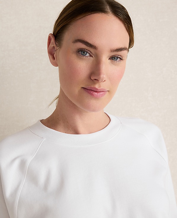 Haven Well Within Organic Cotton Interlock Everyday Sweatshirt