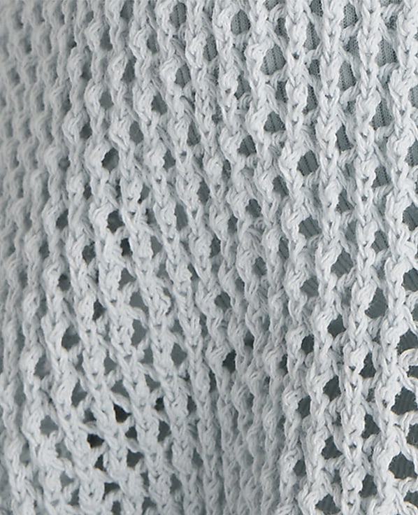 Haven Well Within Cotton Blend Open Stitch Cardigan