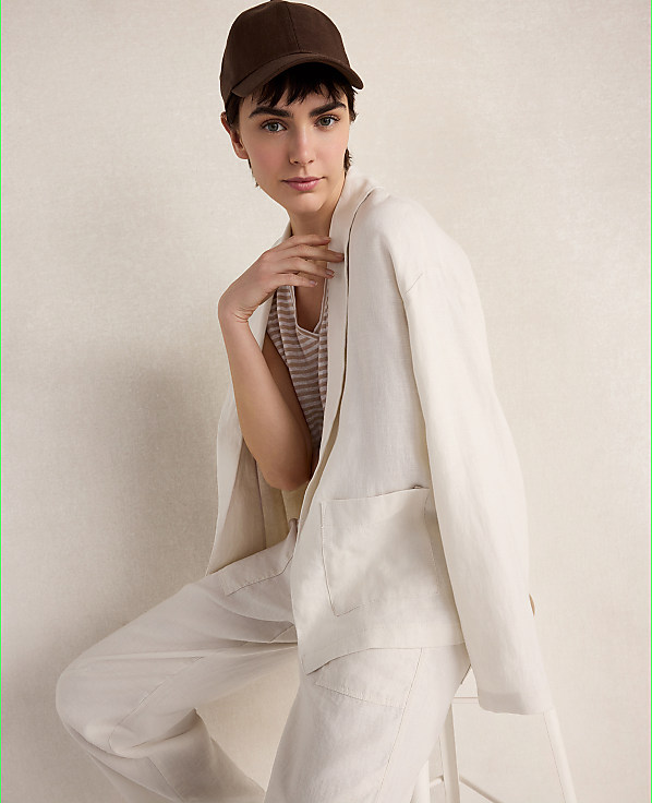 Haven Well Within Heavyweight Linen Blazer