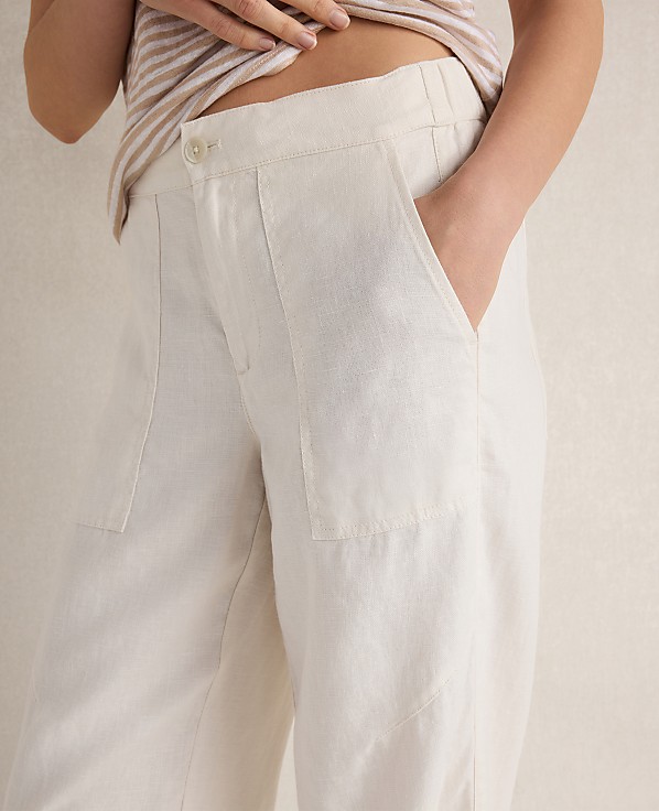 Haven Well Within Heavyweight Linen Wide Leg Pants