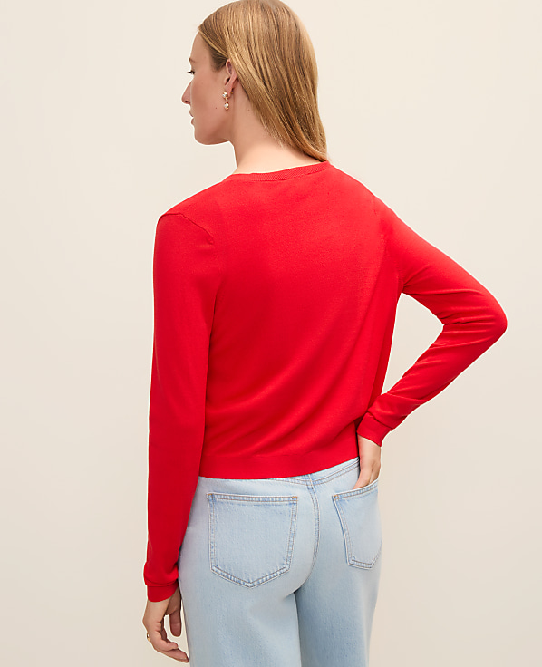 Open Crop Cardigan