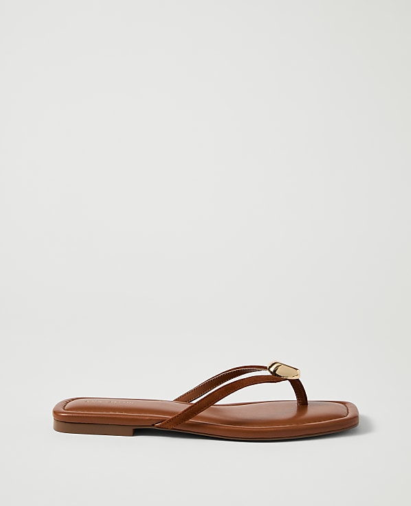 Suede Embellished Sandal