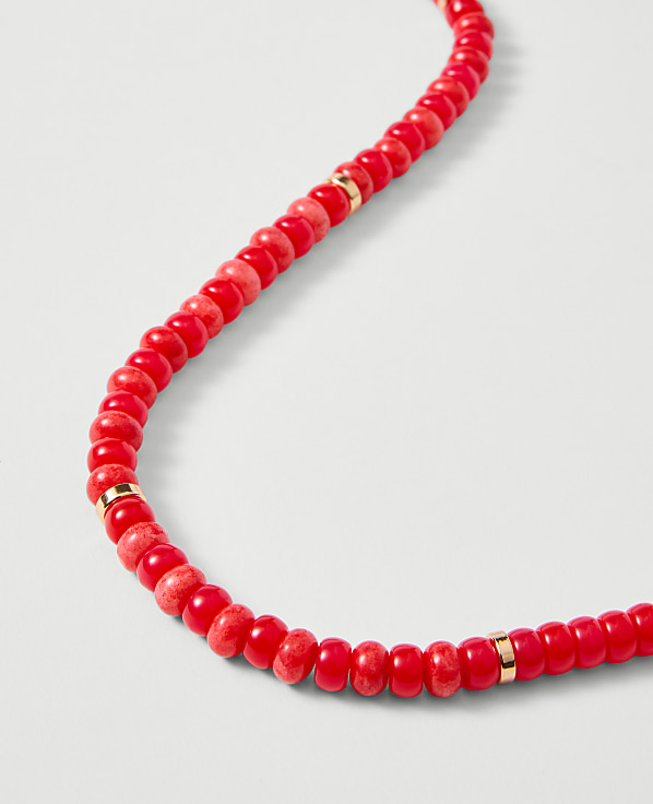 Beaded Statement Necklace