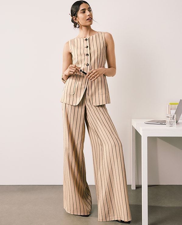 The Striped Statement Palazzo Pant