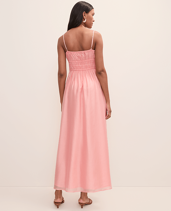 Petite Weekend Gathered Maxi Dress
