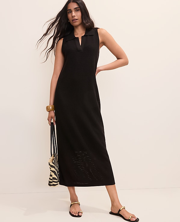 Collared Sweater Dress