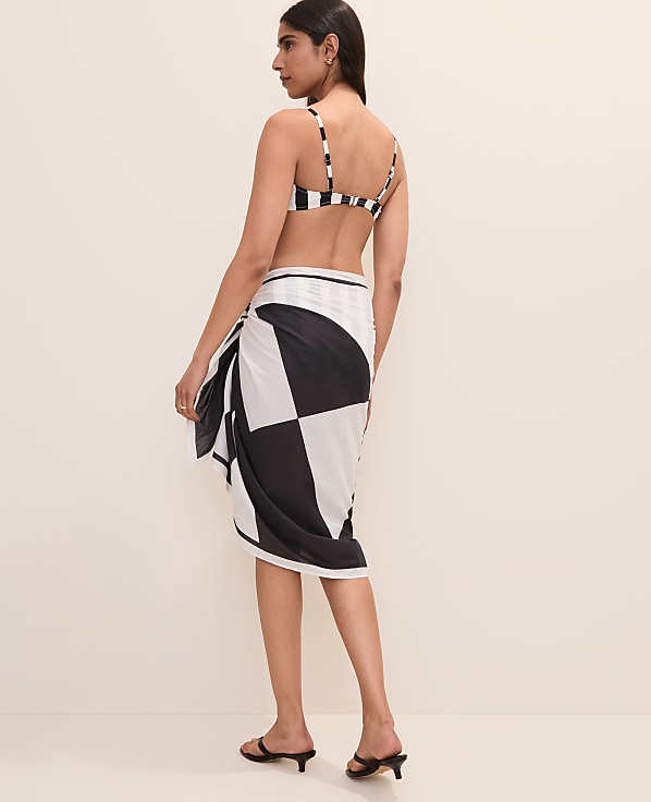 Geo Print Sarong