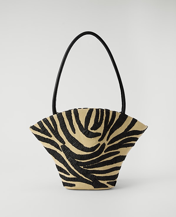 Zebra Print Tote