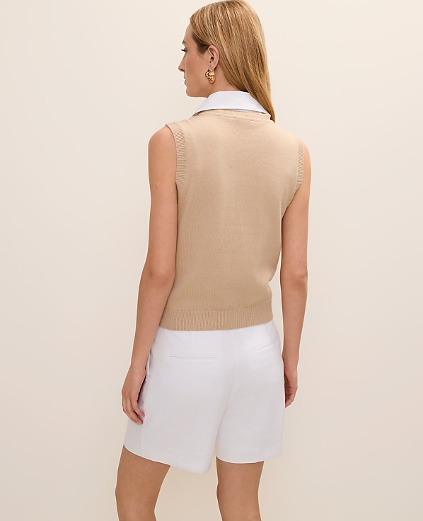 Collared Sweater Vest