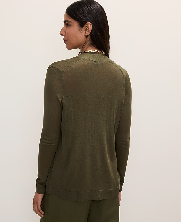 Essential Open Cardigan