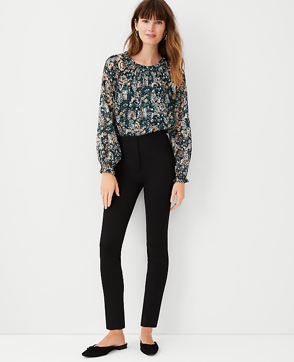 The Petite Audrey Pant in Bi-Stretch
