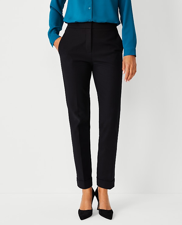 The Petite High Rise Eva Ankle Pant