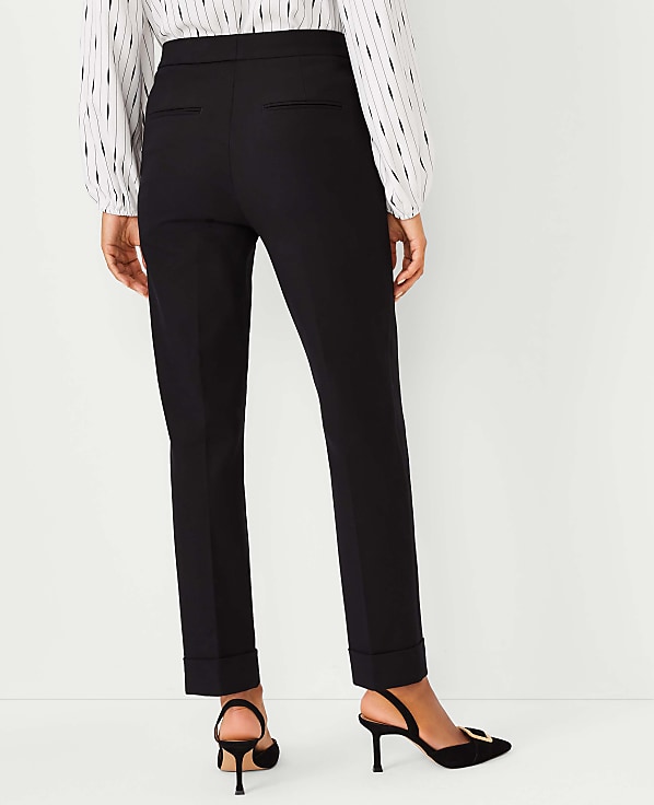 The Petite High Rise Eva Ankle Pant