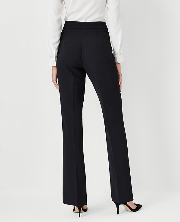 The Side Zip Trouser in Fluid Crepe &mdash; Curvy Fit