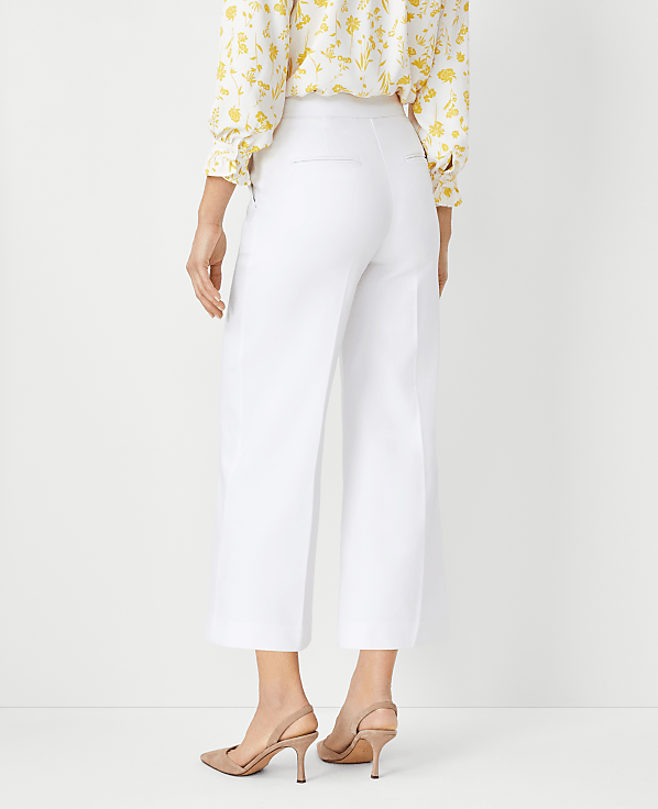 The Kate Wide Leg Crop Pant
