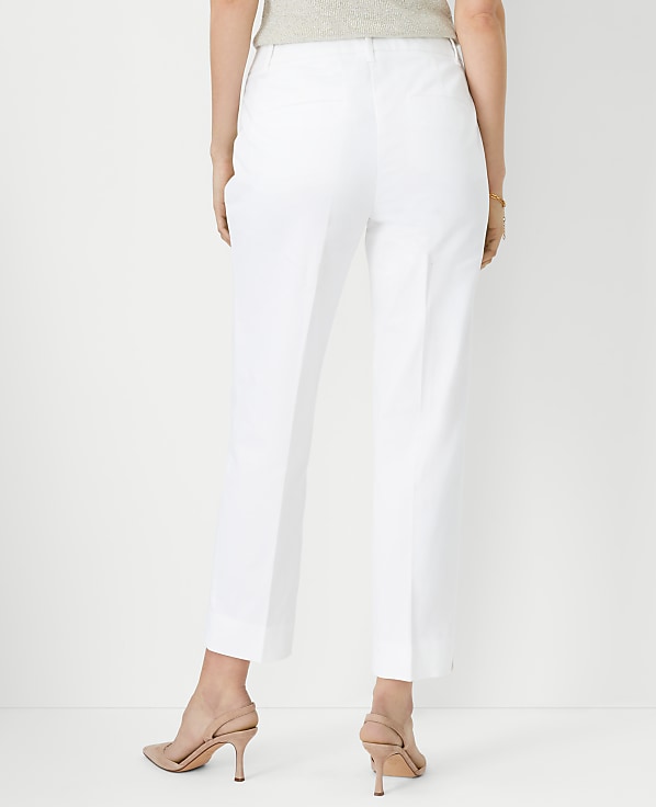 The Petite Cotton Crop Pant - Curvy Fit