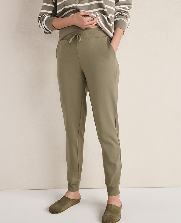 Haven Well Within Organic Cotton Interlock Joggers
