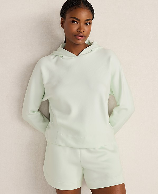 Haven Well Within Soft Knit Pleated Hoodie