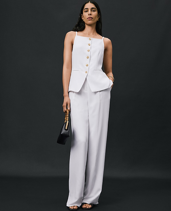 The Pleated Straight Pant