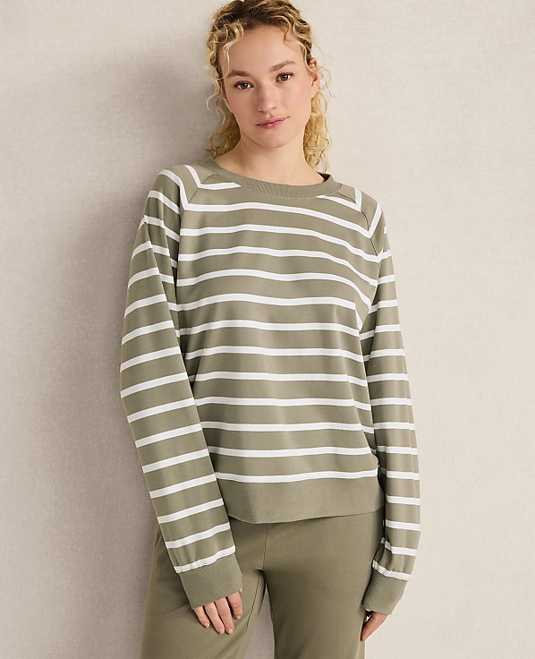 Haven Well Within Organic Cotton Interlock Everyday Sweatshirt