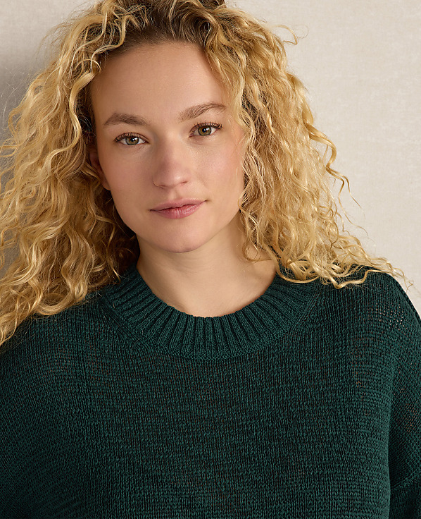 Haven Well Within Organic Cotton Linen Tape Yarn Sweater
