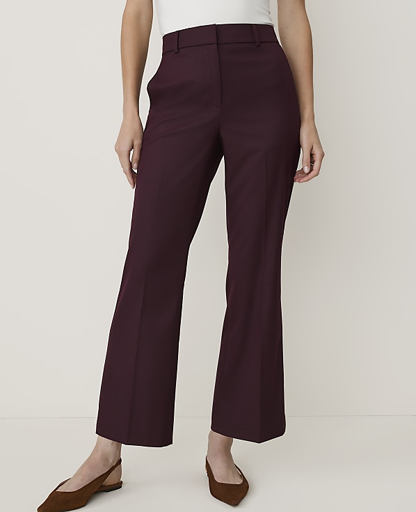 The Petite Flare Ankle Pant