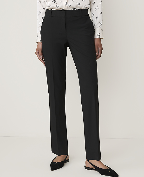 The Petite Straight Pant in Seasonless Stretch