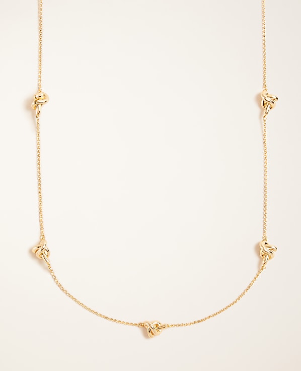 Knot Station Necklace