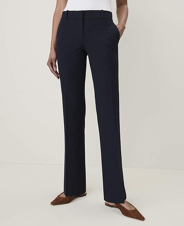 The Petite Mid Rise Trouser in Seasonless Stretch