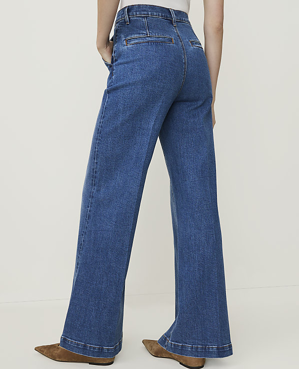 The Petite Denim Trouser