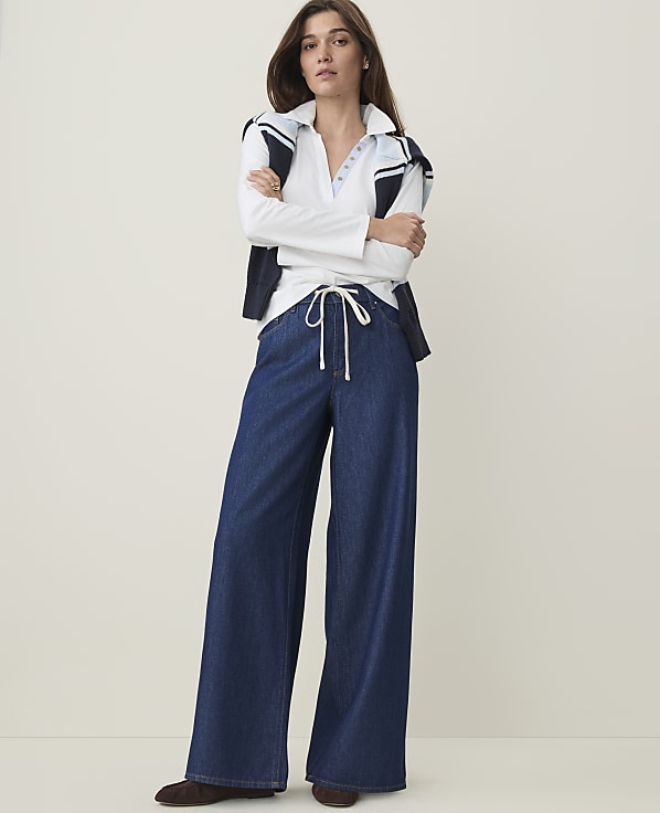 Petite Weekend Tie Waist Jean