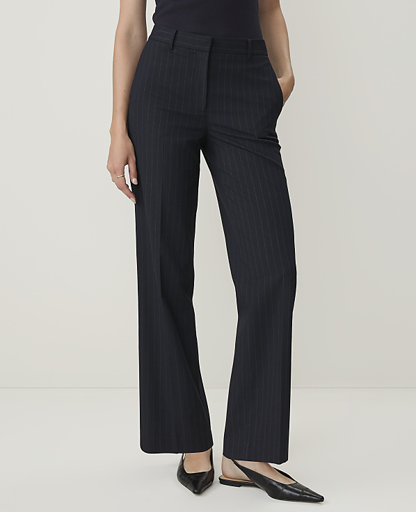 The Petite Pinstripe Caroline Pant
