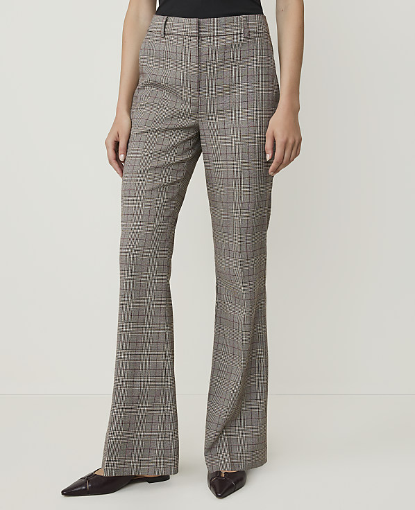 The Petite Plaid Modern Trouser